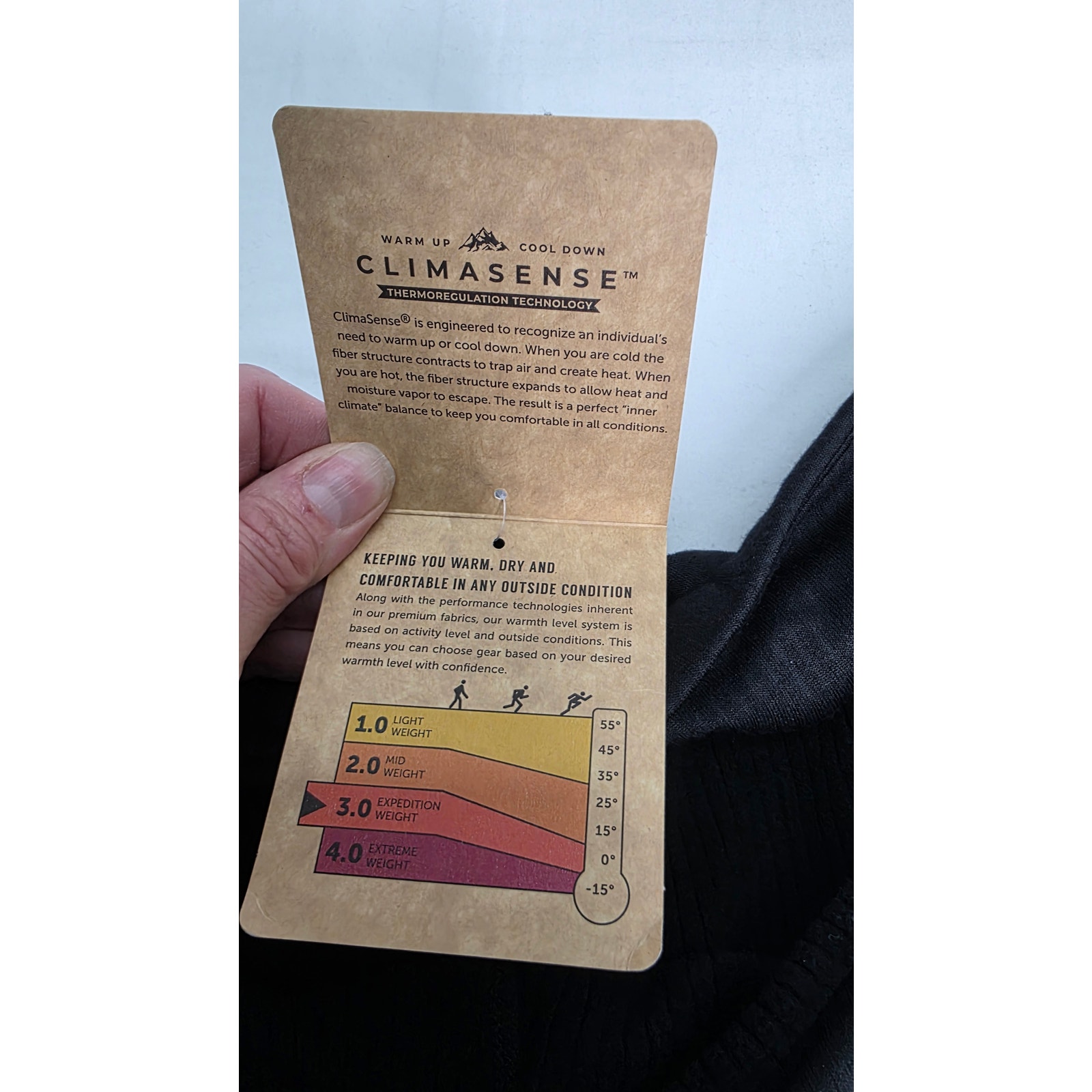 Terramar Black 3.0 Vertix Base Layer Expedition Weight Tight Leggings Size 3x — image 5 of 8